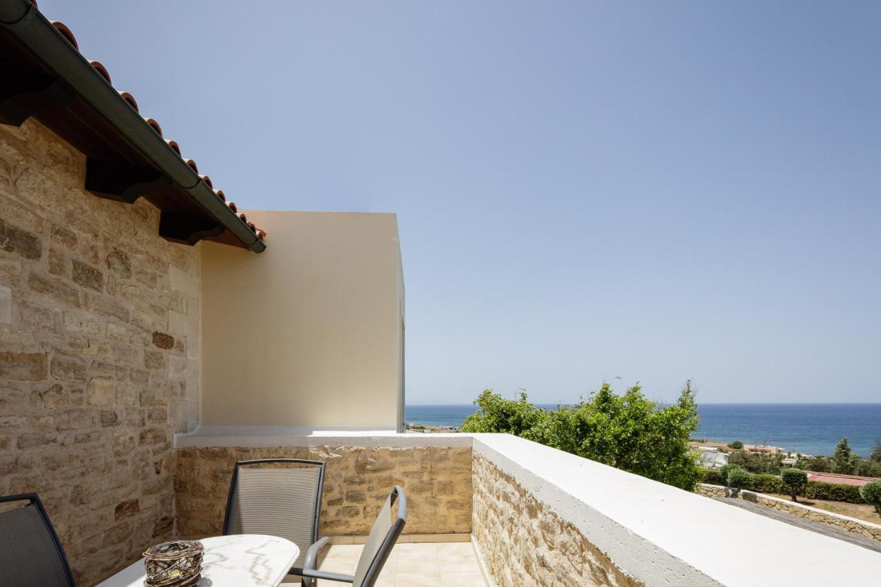 Stavromenos Villas - Private Pools & Seaview - 500M From Beach Luaran gambar