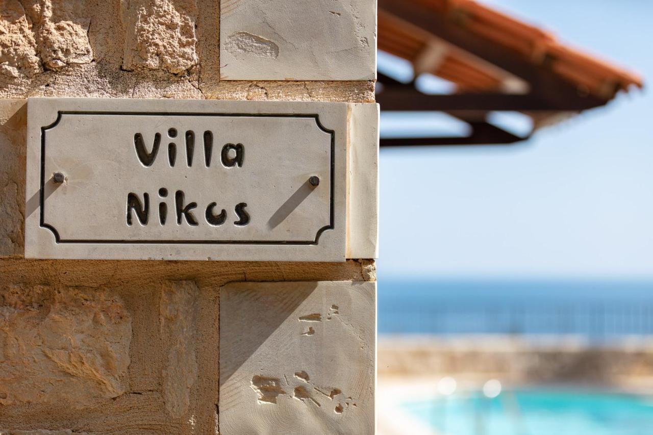 Stavromenos Villas - Private Pools & Seaview - 500M From Beach Luaran gambar